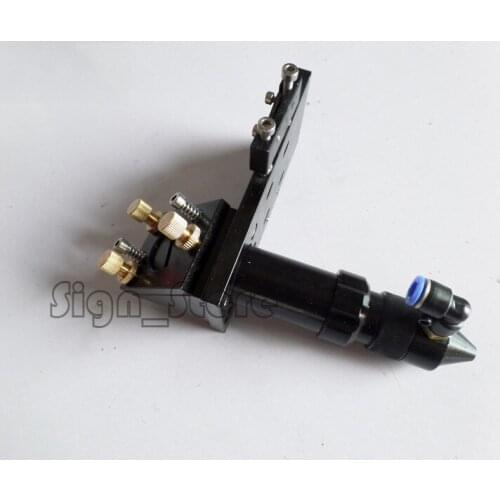 NEW CO2 Laser Head Set 50.8mm & 100mm Dia. 20mm Focal Focus Lens Integrative Mount Dia. 25mm Reflective Mirror Free Shipping