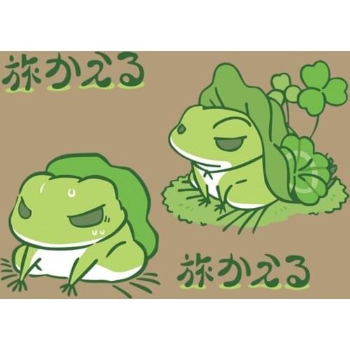 Fine Japanese Game Travel Frog Patches Stickers on Clothes Iron on for Clothing DIY Badges Heat Transfer for T-shirts Appliques