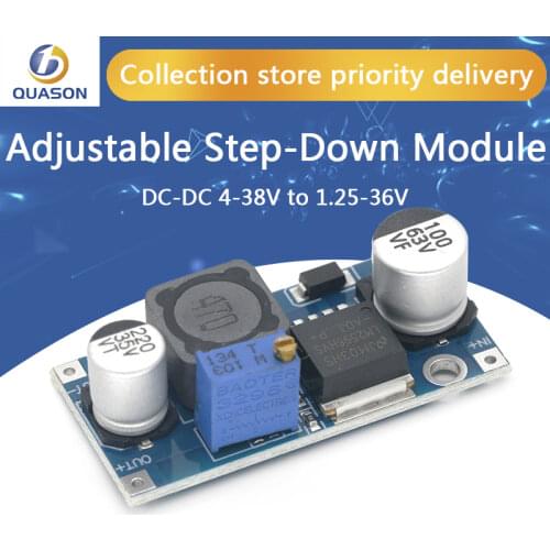 LM2596HVS LM2596 HV LM2596HV DC-DC Adjustable Step Down Buck Converter Power Module 4.5-50V To 3-35V