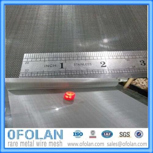 Monel400 Wire Mesh/Cloth 40 Mesh 500x1000mm stock supply