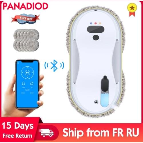 Intelligent Strong Suction Window Cleaner Robot Remote Control Window Washer Anti-falling Window Cleaning Robot
