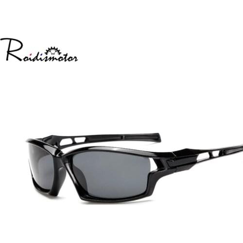 Roidismtor Polarized Cycling Glasses UV400 TAC Frame Sport Goggles Sunglasses Cycling Eyewear Driving Fishing Glasses