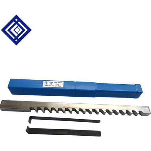 Keyway broach C/D Push Type 3-10mm metric size broaches HSS involute spline cutting CNC