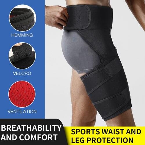 Kyncilor Upgrade Thigh Loin Protection Belt Support Wrap Hip Joint Relief Strain Arthritis Waist Groin Sacrum Pain Protector