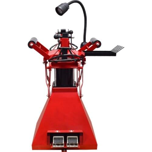 Vertical Tire Expander / Pedal Type Tire Support / Vertical Pneumatic Tire Expander With Light / Tire Raking Machine