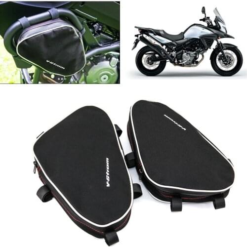 For suzuki v-strom dl650 dl1000 for givi for kappa motorcycle frame accident bars dwaterproof water repair bag placement tool ba