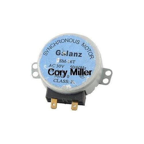 Microwave Oven Turntable Synchronous Motor AC 30V 3W 5-6RPM