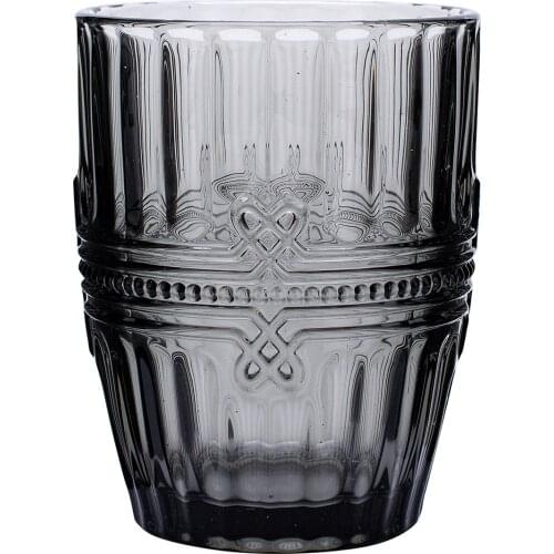 WONDERFUL AMAZING Karaca Twist Glass Water Cup Gray FREE SHIPPING