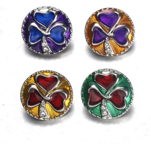 Top Quality Wholesale Snap jewelry 18mm women metal crystal snaps button jewelry bracelets&bangles for women 6862