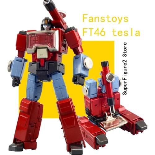 Pre-sale 2021 Transformation FansToys FT-46 Perceptor ft09 T e s l a 2.0 FT46 Figure will Send in November