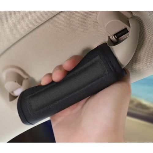 Car interior accessories Car roof handle plush protective cover for Suzuki Toyota Peugeot Ford Hyundai Alto Car Styling