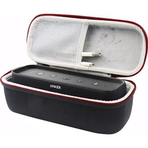 New EVA Hard Speaker Cases Bag Cover for Anker SoundCore Pro+ 25W Bluetooth Speaker Storage Carrying Travel Bags