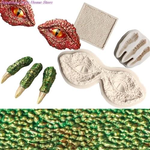 New Dragon Claws Mould Children Birthday Cake Decorating Tools Fondant Cake Mold Silicone Mold For Sugarpaste Flower Modelling