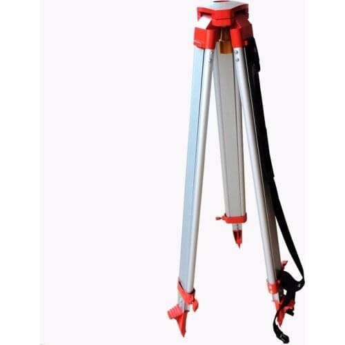 Light duty dome head aluminum surveying tripod