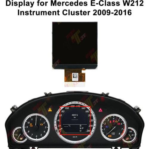 Dashboard Screen for Mercedes Benz W204 W212 Instrument Cluster LCD Display Screen Pixel Repair
