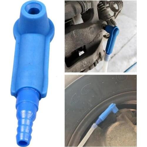 1/2/3Pcs Blue Oil Pumping Pipe Connector System Fluid Connector Kit Brake Oil Exchange Tool Oil Filling Tools Car Accessories