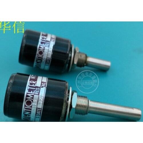 Used Japan SAKAE S20HP-10S 10K handle 25MM 35MM multi-turn potentiometer switch