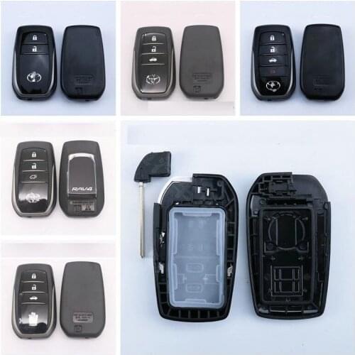 Remote Key Shell For Toyota Highlander Camry crown RAV4 2 3 4 Modified folding keys controller