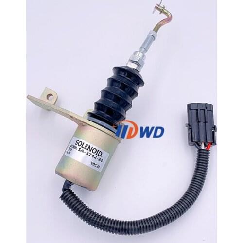 SA-3742-24 Z3900107 B7605-1115030A 24V Throttle Control Fuel Stop Solenoid for Deutz Bosch RSV Engine