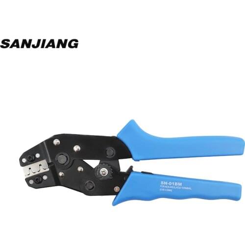 SN-01BM Clamp Crimper Tool Crimping Pliers AWG28-20 Suitable for PH2.0,XH2.54,KF2510,AWG28-20,JST,Molex,Servo Connector Plug