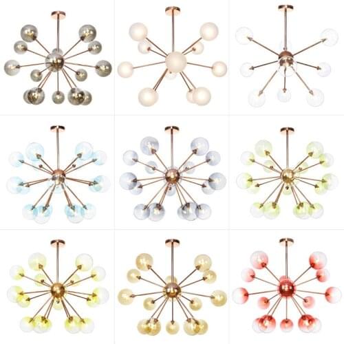 Modern Pendant Lights LED G4 3W*1 Simple Magic Bean Pendant Lamp For Living Room Restaurant Decoration Glass Pendant Lighting