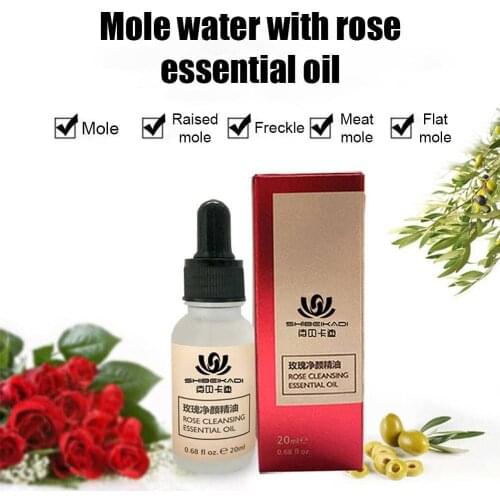 Organic Tags Solutions Serum Mole Water with Essential Oil Mole & Skin Tag Repair Solution Painless Mole Skin Dark Spot Repair