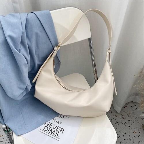 Shoulder Bags For Women Fashion Green Dumplings Crossbody Handbag High-Capacity Soft Leather Leisure Tote Female Designer Bag
