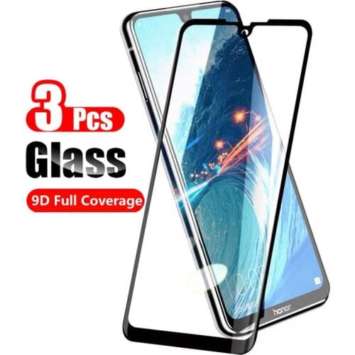3-PACK 9D Protective Glass On For Huawei Honor 8X Max Screen Protector For Huawei Honor 8X 8 X Max Glass Film Hard Black Edge 9H