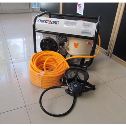 ZC-L02 220V Portable floating long tube air supply diving equipment Long-term surface air supply diving device Diving mask