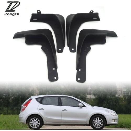 ZD Car Mudflaps Fit For 2007 2008 2009 2010 Hyundai i30 i30cw i30 Touring Mud flap Accessories Front Rear Mudguards Fenders