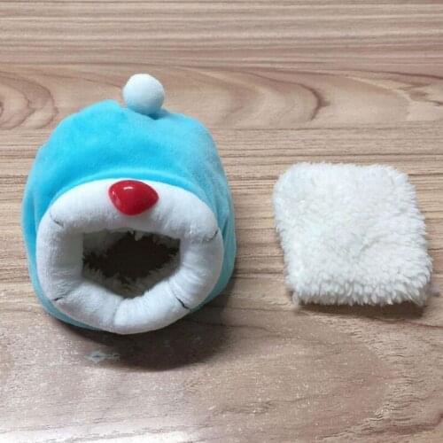 Winter Warm Hamster Nest Hedgehog Yurt Bed Kennel Mouse Mice Rat Nest Chicken House Small Animal Cave Pet Supplies C42