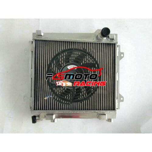 3 ROW Aluminum Radiator For BMW 3 E21 320 323i; Alpina C1/E21 2.3i M20 1979-1982 MT & OR With FAN