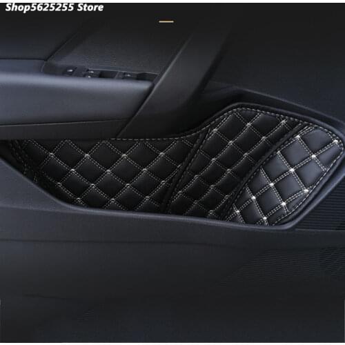Car Door Inner Armrest Handle Door Multifunctional Storage Box for Volkswagen VW Tiguan MK2 Accessories 2017 2018 2020 2021
