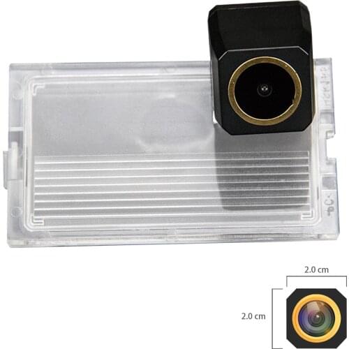 Misayaee Golden HD Car Rear View Reverse Camera Plate Light for Land Rover/Freelander 2/Discovery 3 4/Range Rover Sport