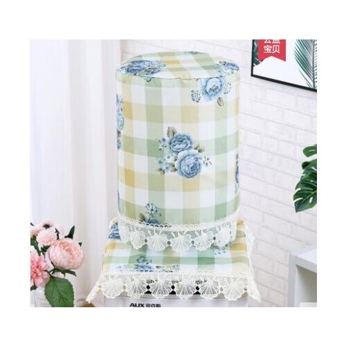 Drinking fountain cover fabric lace garden living room drinking fountain cover bucket cover 2 piece set
