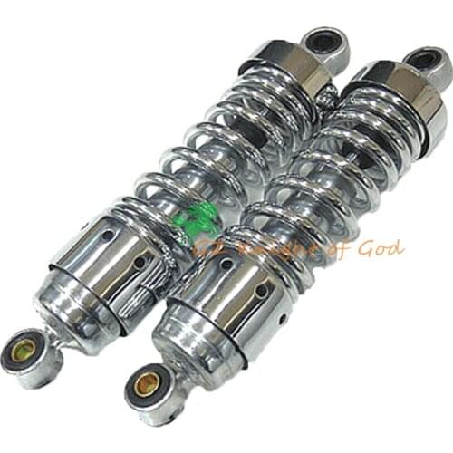 For Suzuki GN250 GN 250 WJ250 Bobber SR 27CM 29CM Rear Suspension Motorcycle Shock Absorbers Stainless steel 62100-38310