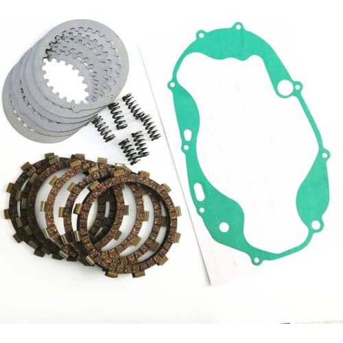 Motorcycle Clutch Friction Plates Heavy Duty Springs Cover Gasket kit for Yamaha Banshee 350 YFZ 350 YFZ350 YFZ350SP 1987-2006