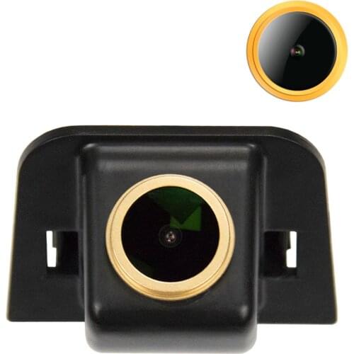 Misayaee for Toyota Prius XW30 MK3 2009 2010 2011 2012 2013 2014 2015 Golden Car Rear view Reverse Backup Camera Original Hole