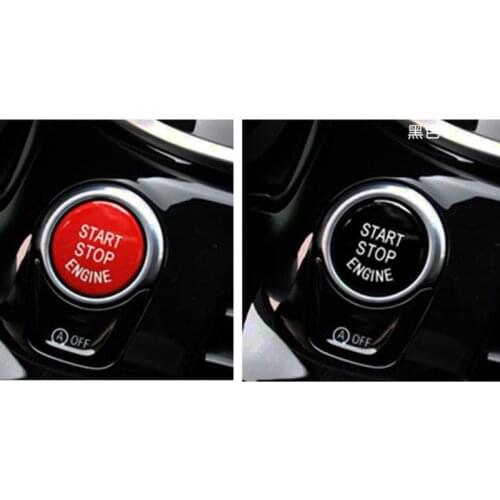 Start Stop Engine Push Button Switch Cover Interior Decoration for X1 X3 X5 B36B