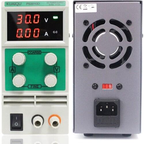 Mini Switch DC Power Supply laboratory Variable Adjustable Current limiting PS3010D 3 three digit convenient Voltage stabilizing