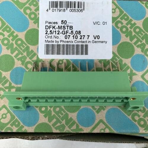 Original new 100% DFK-MSTB2.5/12-GF-5.08 12P 0710277 terminal connector