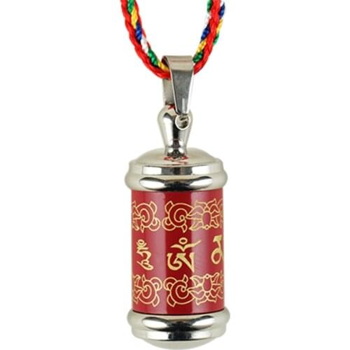 Shuangyan Curse, Gawu Box, Six Zi Zhenyan Drop, Mens and Womens Tibetan Amulet, Female Hair and Safety Charm