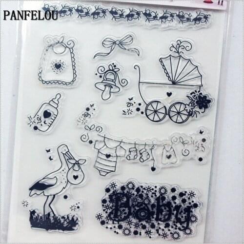 11.3*15.56cm Mosquito Series Transparent Silicone Rubber Clear Stamps Cartoon For Scrapbooking/DIY Wedding Album