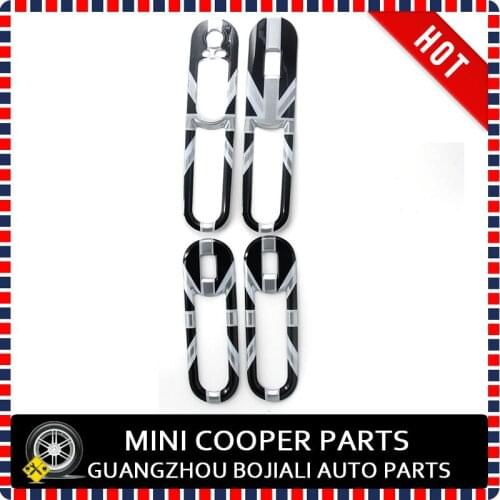 Brand New ABS Material UV Protected Black Union jack Style Window regulators Cover For Mini Cooper F54 (4pcs/Set)