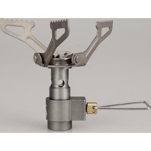 Titanium Gas Stove Outdoor Camping Cooking Ultralight Burner Furnace Only 25g BRS-3000T