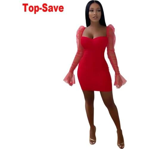 Top-Save Solid Summer Dresses