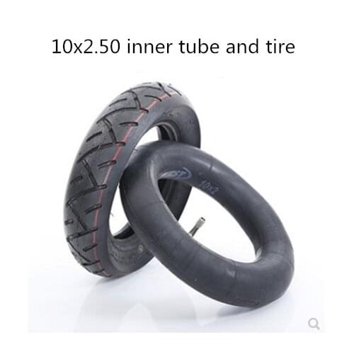 10x2.50 butyl rubber inner tube tire new generation car mini electric bicycle balance car thick tire