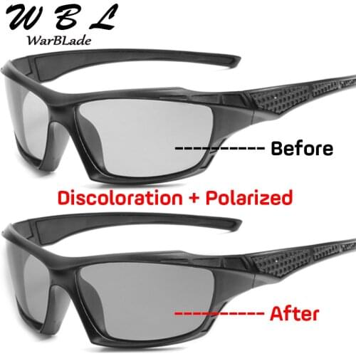 2019 Brand Photochromic Sunglasses Women Polarized Chameleon Discoloration Sun Glasses Outdoors Square Driving Men Gafas De Sol