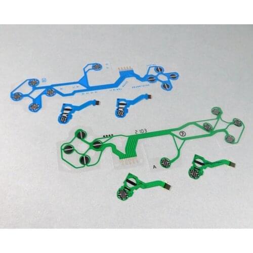 1set for ps5 game pad controller analog joystick button conductive film flex cable ribbon