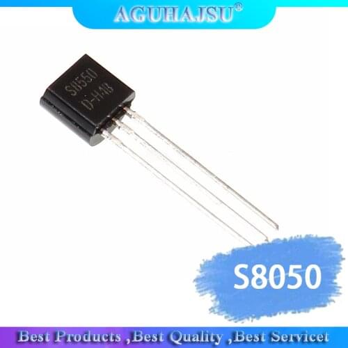 100PCS S8050 TO-92 8050 TO92 new NPN 0.5A/40V